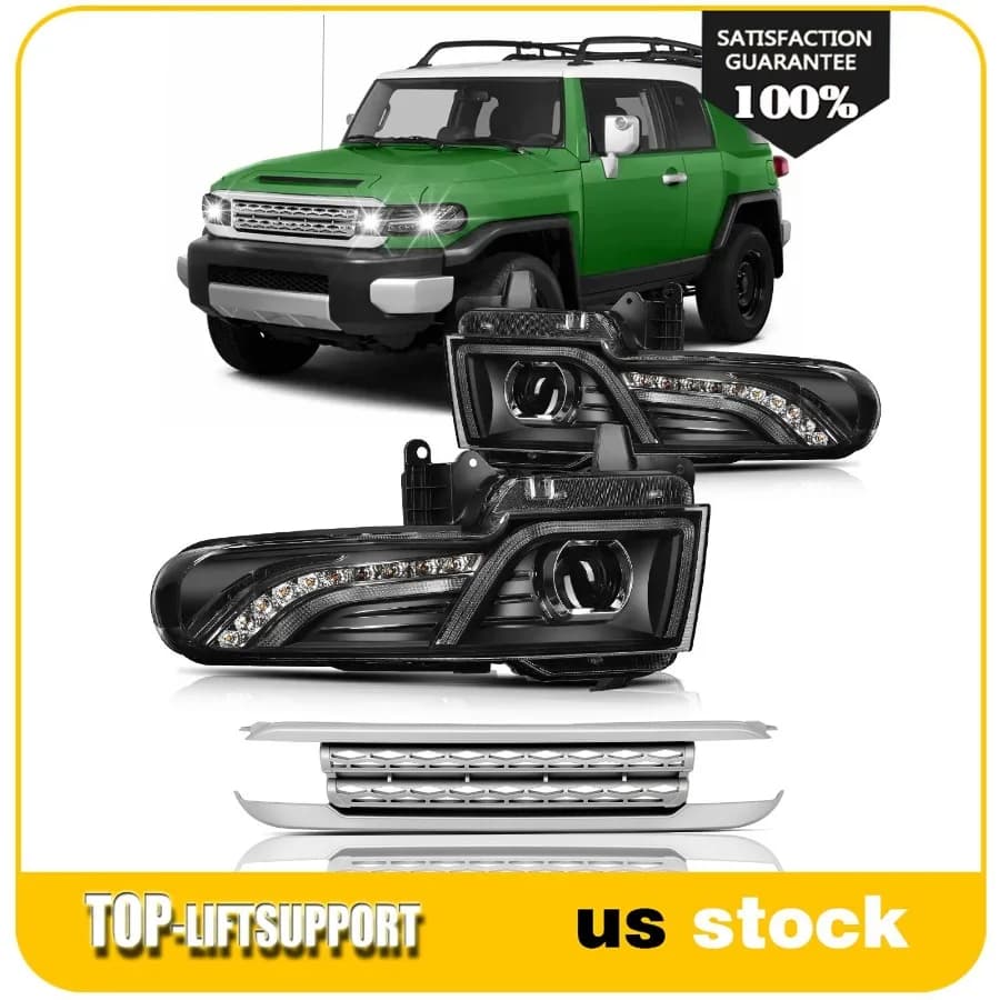 Gruppo fari LED DRL per FJ Cruiser 2007-2015 con proiettore