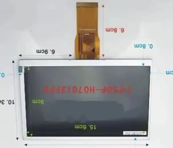 Per apparecchiature mediche industriali Schermo LCD H-H07012FPC-AC1 H-H070D-12AY LCD H07012FPC