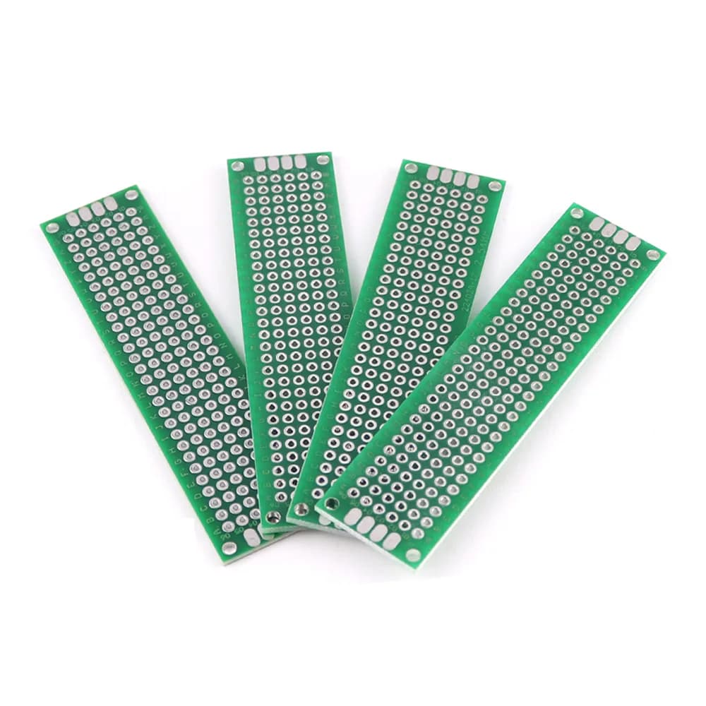 5PCS/10PCS 2x8 3x7 4x6 5x7 6x8 7x9 8x12 9x15cm Double Side PCB Prototype Board Universal Board Experimental Development Plate