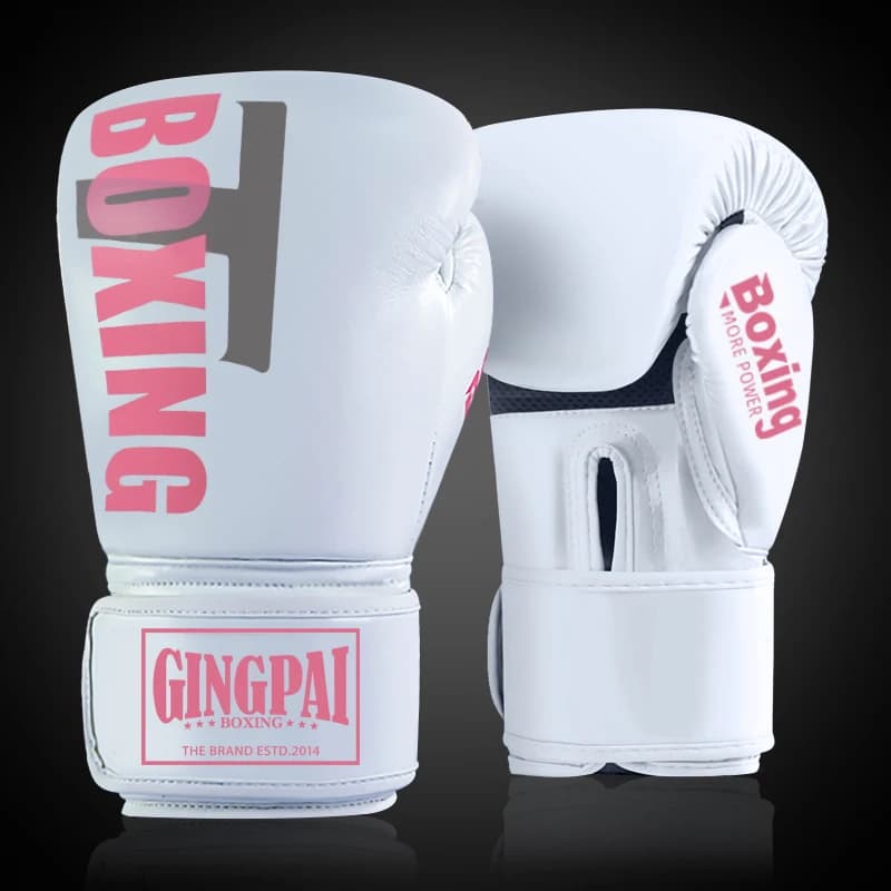 6/8/10/12oz Professional boxing gloves for adults child boxing Muay Thai Sanda training breathable boxing bag gloves equipment