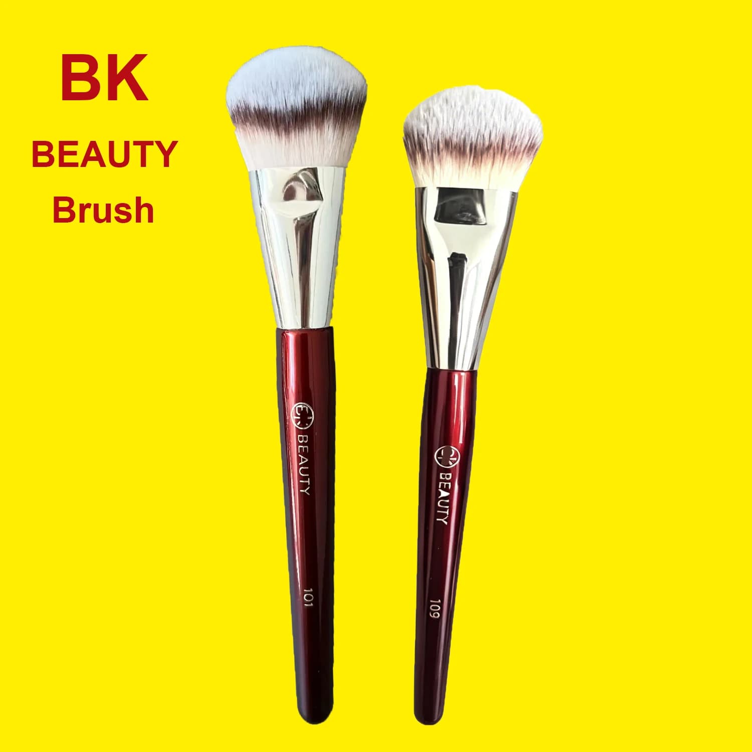 BK101 109 208 Beauty Brush Foundation Contoured Blush Makeup Brush Face Brush Liquid Cream Foundation Bronzer Blush Highlighter