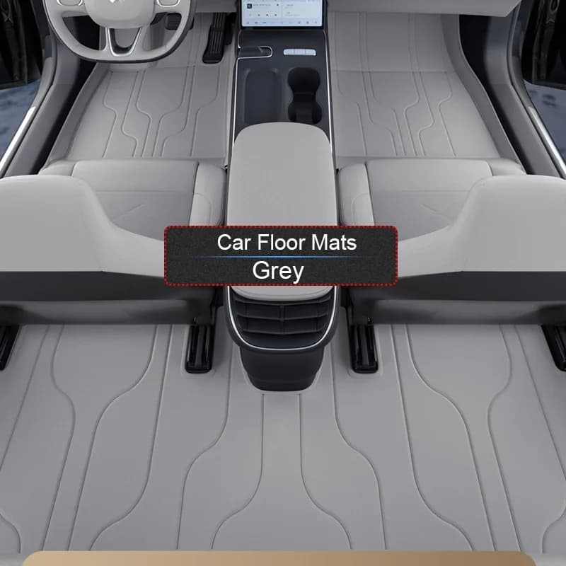 Car Protective Mat for Non-slip Leather Tassel Customized Interior Accessories for Luxury Waterproof Mat for NIO ET5T 2024-present