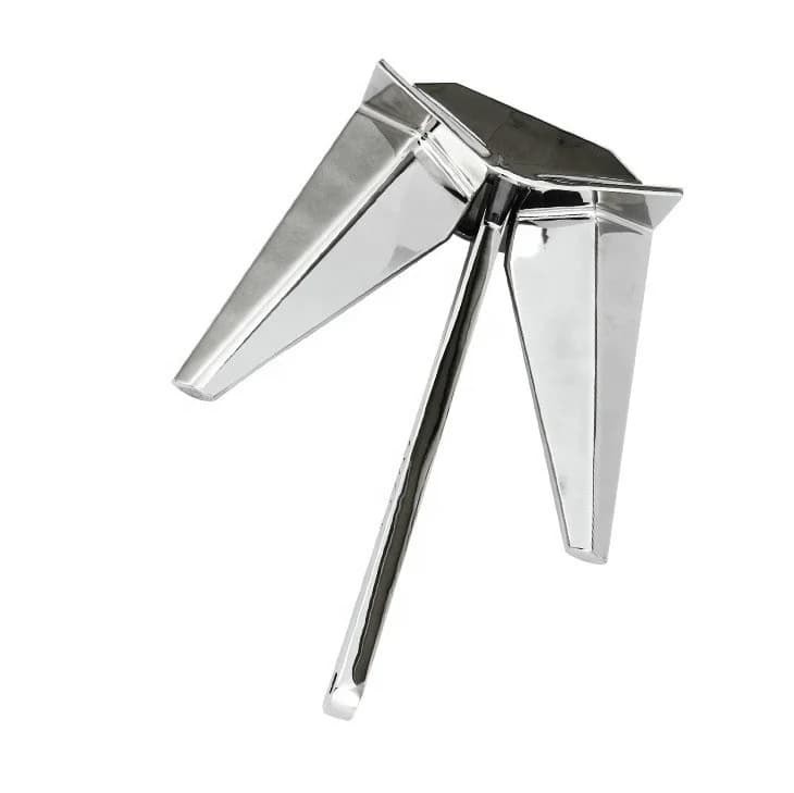 [RAF] 316 Stainless Steel Pool Style Anchor for Dinghy Kayak Yacht Steamship Ship Boat Accessories Marine Hardware Sailing