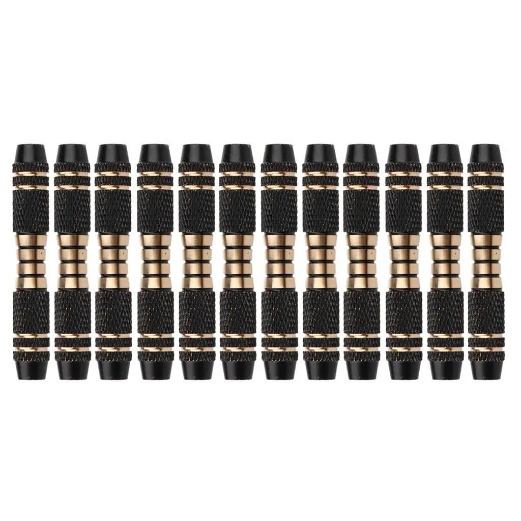 12 Pezzi Barili per Freccette in Metallo e Rame Freccette di Precisione Barili con Punta in Acciaio Canna per Freccette Morbide per Accessori per Bersagli