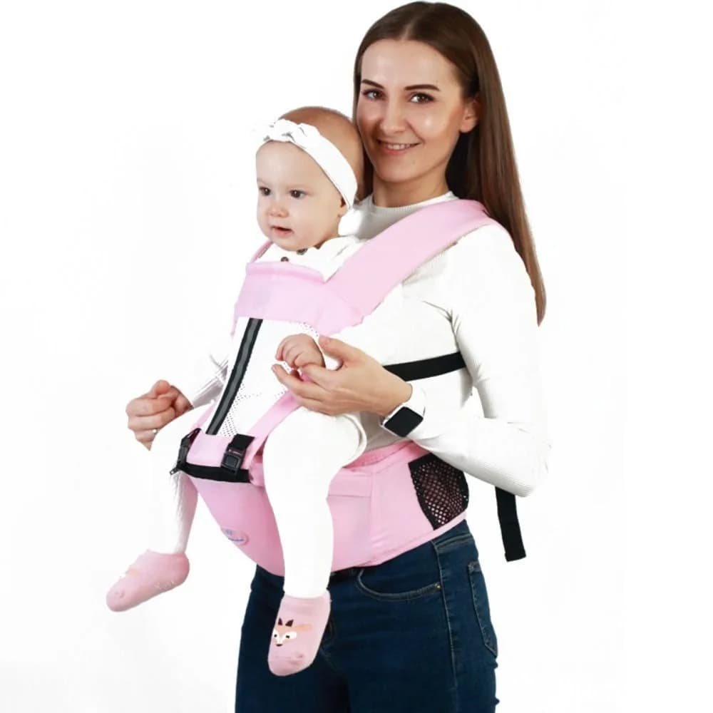 Imbracatura per marsupio anteriore per neonato Design in materiale morbido Sgabello per marsupio per marsupio ergonomico a 360°