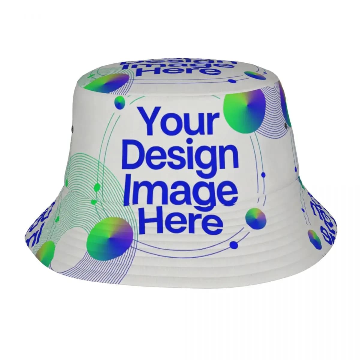 Custom Your Photo Logo Text Bucket Hat Women Men Unisex Trendy Personalized Image Summer Fisherman Cap
