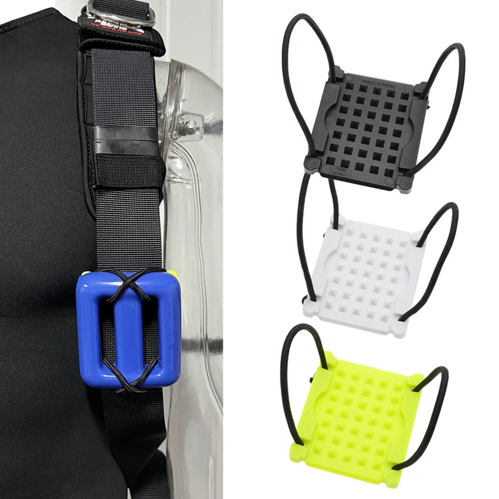 Fixed plate for dive counterweight Mounting plate for weaving BCD adjustable Lower plate for dive weight Diving accessories