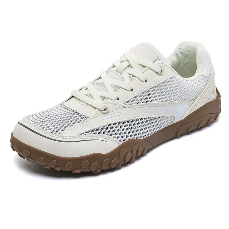 Sneakers estive da uomo in rete traspirante, scarpe sportive comode, leggere e antiscivolo per correre, camminare, viaggiare