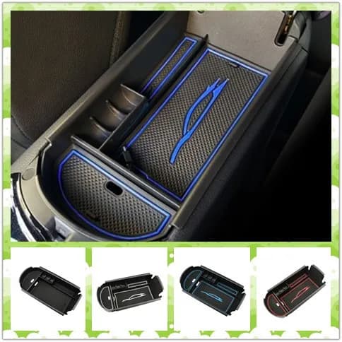 Scatola di immagazzinaggio della scatola del bracciolo della console centrale dell'auto per Toyota C-HR CHR 2016 - 2021 Accessori del vassoio del contenitore dell'organizzatore