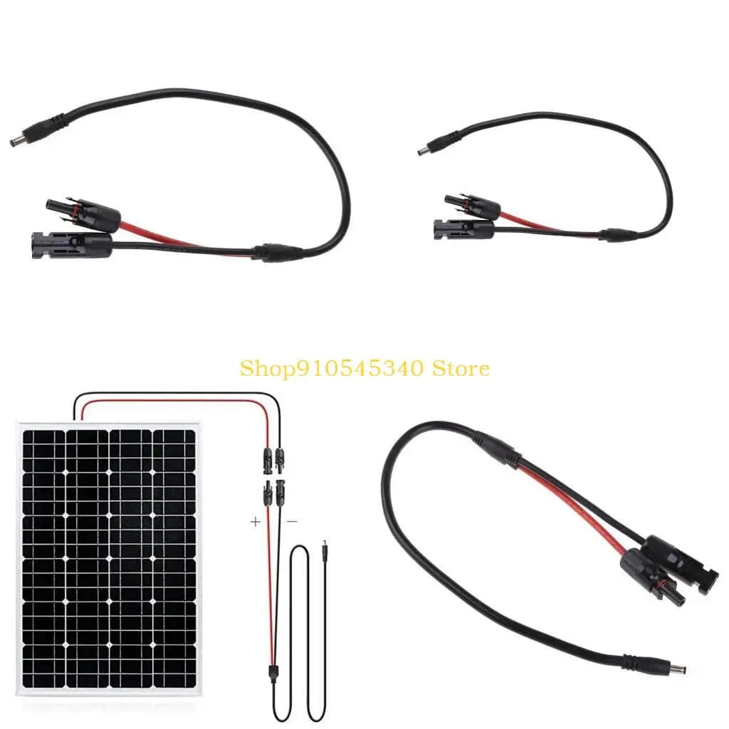U2JA Connettore per cavo adattatore per pannello solare automatico Cavo DC5.5x2.1mm