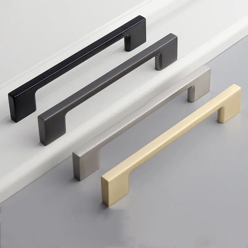 Maniglia piccola solida in lega di zinco grigio perla manopola del cassetto spazzolata opaca maniglia decorativa per mobili dell'armadio della porta dell'armadio