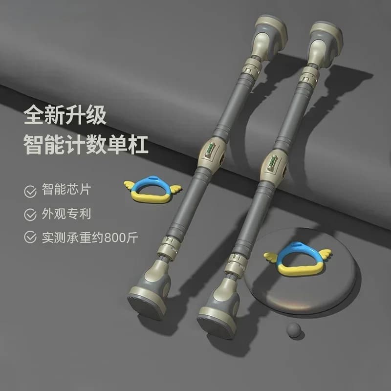 Horizontal bar with smart count New trainer for robust and anti-slip household tractions New fitness traction bar