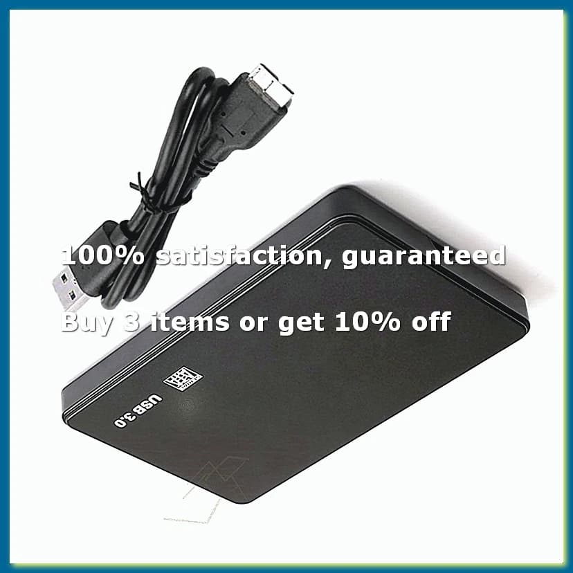 USB 3.0 HDD Enclosure 5Gbps 2.5Inch Hdd Case SATA External Closure HDD Hard Disk Case Box for PC Hard Drive Case-DTA9