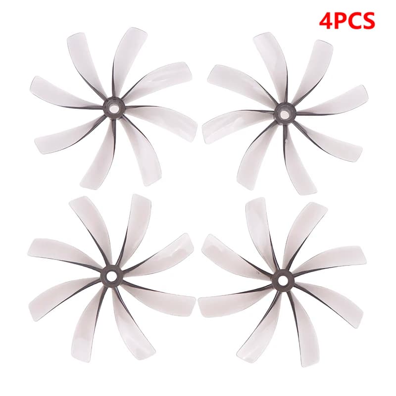 2Pairs NEEBRC 8-blade CW CCW 3.5inch Cinewhoop Prop 5mm Shaft Propeller For FPV Racing Drones Quadcopter DIY