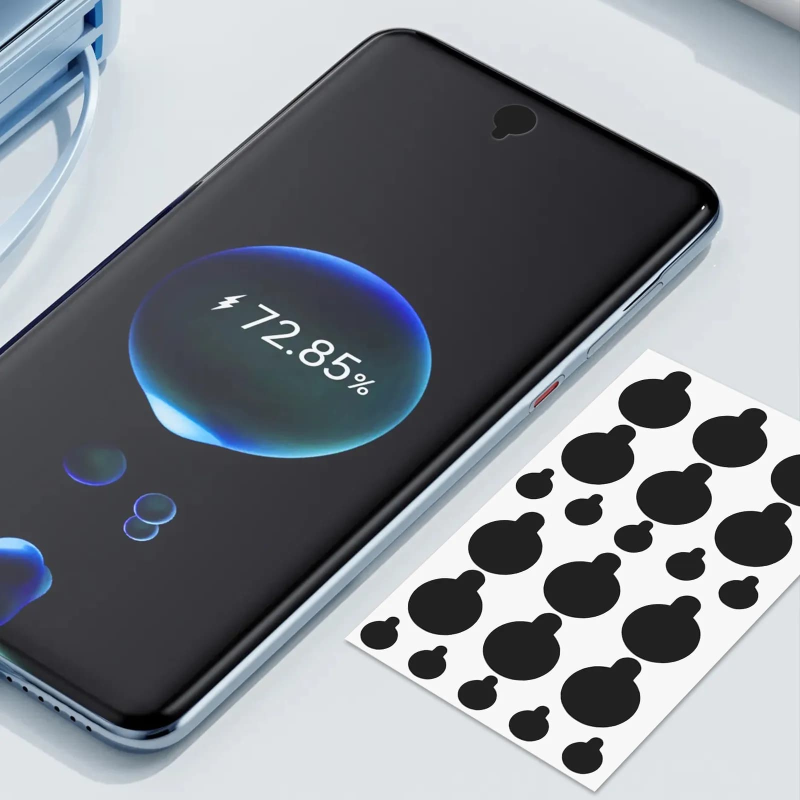 10 Fogli di Adesivi Oscuranti per Fotocamera, Adesivi per Webcam, Router, Sveglia, Luce LED, Schermo Privacy Autoadesivo