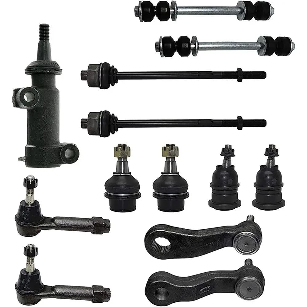 Kit Sospensioni, 13 Pezzi per Veicoli Serie 1500, Include Tiranti, Giunti Sferici, Barre Stabilizzatrici, Staffa Braccio Ausiliario e Braccio di Controllo