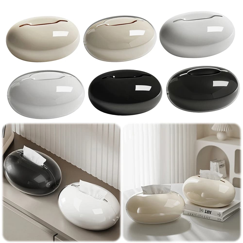 Magnetic Handkerchief Box Reusable Handkerchief Box Multipurpose Handkerchief Box Drop Shape Bedkerchief Box For Bathroom Decoration