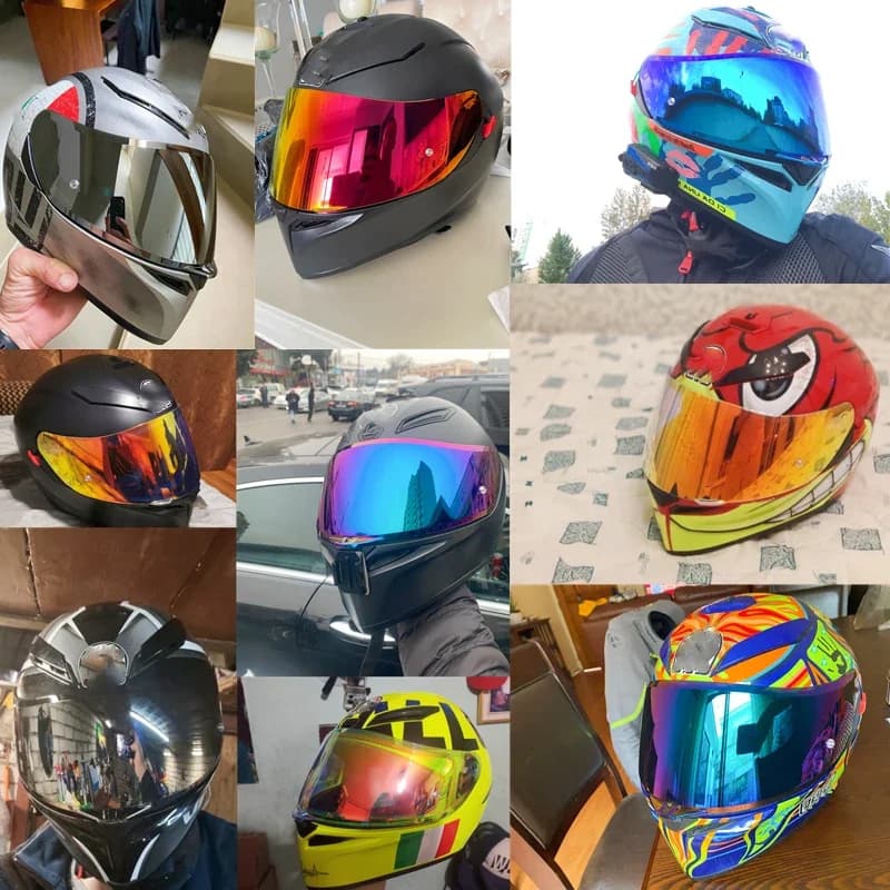 Motorcycle helmet Shield for AGV K5 K5S K3SV K1 Helmet Sunscreen K3-SV Capacete Visiere K1 Helmet Moto Lens Windscreen