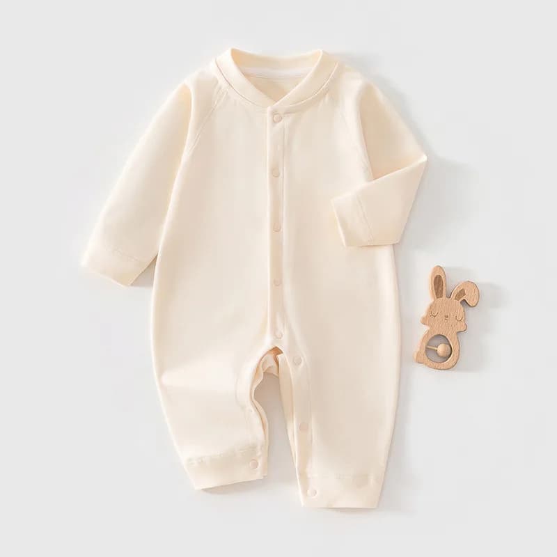 Somenie Seamless Cotton Baby Romper A Class Infant Underwear Pajamas Newborn Clothes Spring Autumn