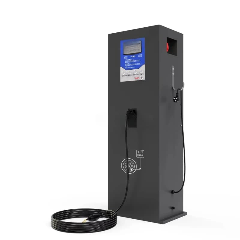 Gonfiatore per pneumatici per auto 08-AB, distributore automatico di monete personalizzato con compressore d'aria integrato/pompa d'aria per auto