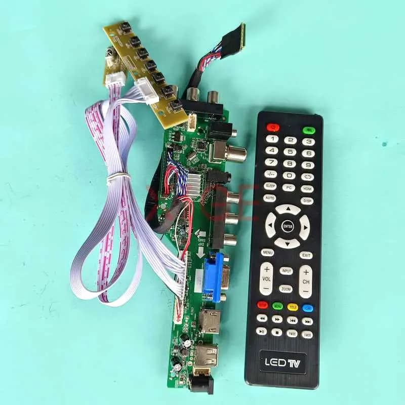 Kit fai da te per LTN133AT16-301 LTN133AT16-S01 1280x800 LVDS 40pin USB/DHMI/VGA/AV dvb-t/C scheda Driver del Controller del pannello del computer portatile da 13.3"