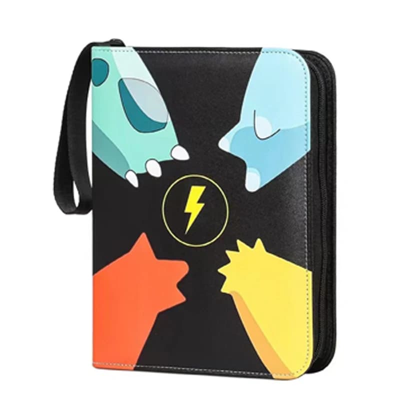 Hot Cartoon Album 400pcs Card Book Protector Charizard Map Letters Holder Binder Cartoon VMAX GX EX Game Cards Collection Folder