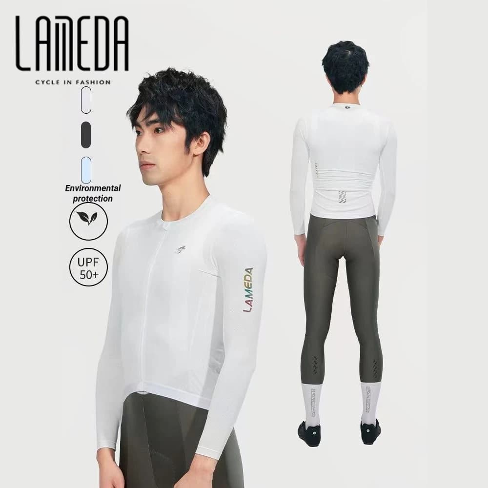 Pantaloncini da ciclismo da uomo Lameda, maglie da ciclismo comode e traspiranti per uomo, attrezzatura da ciclismo professionale 2024