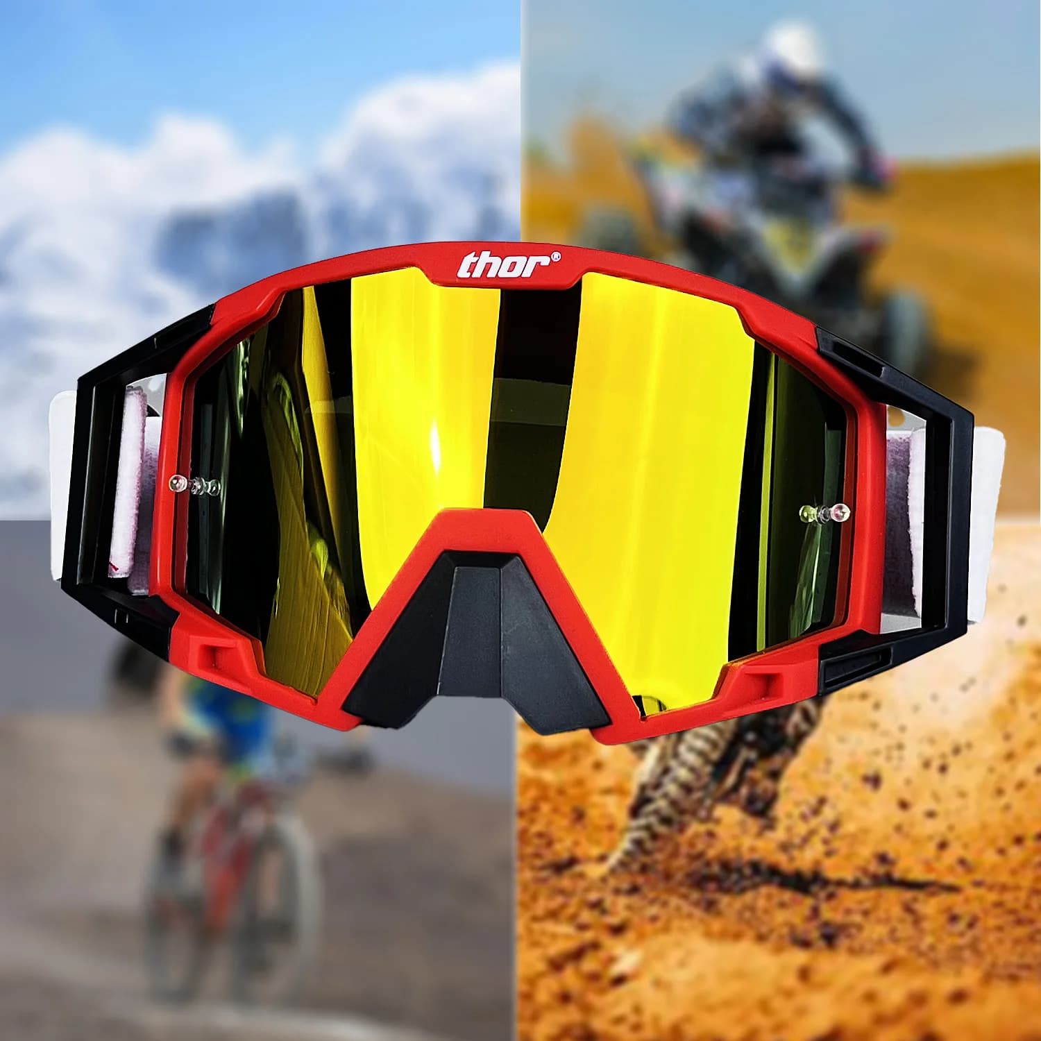 Motorcycle Glasses Cross Windproof Breathable Motocross Cycling Helmet Scooter Glasses Bike Accessories ATV MX