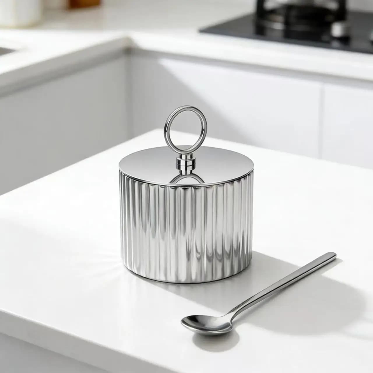 Set regalo di lusso DSA in acciaio inossidabile per condimenti, decorazione per la cucina, ornamento per la casa, idea regalo per l'inaugurazione della casa