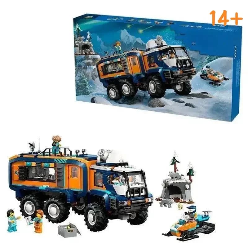 Disney 60471 Explorer Truck Building Blocks Adventure Model, regalo di compleanno per bambini, compatibile con i mattoncini LEGO