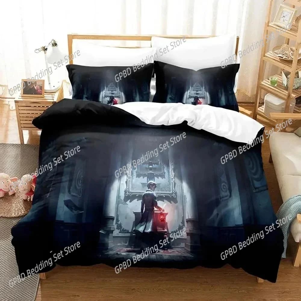 Anime Game Identity V Comodo copripiumino copripiumino Federa Set biancheria da letto Decorazione camera da letto per bambini Tessili per la casa