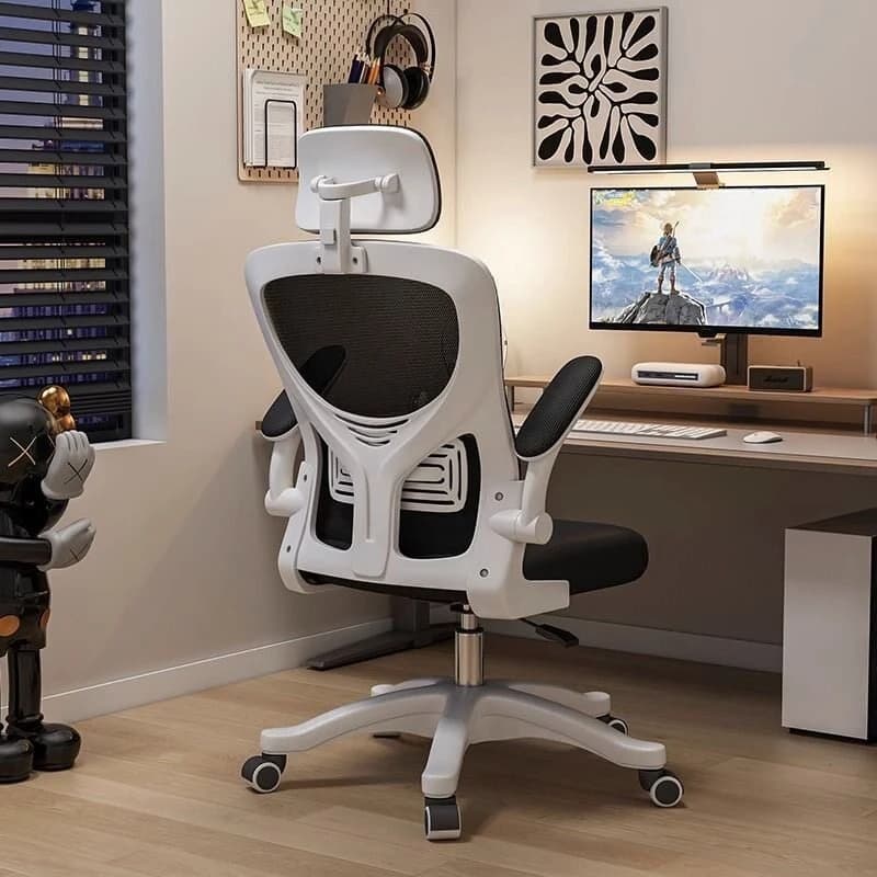 Sedia Girevole Premium per Computer, Comoda Sedia da Ufficio, Sedia per Studio Domestico, Sedia Ergonomica per Gaming