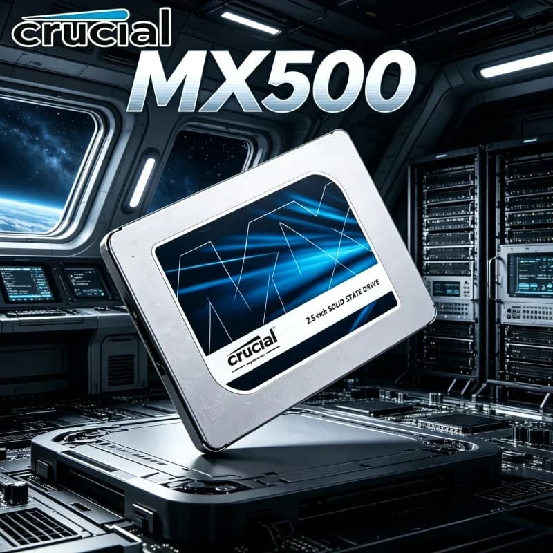 Crucial MX500 2.5" SATA SSD 240GB-2TB 3D NAND High Performance Storage Laptop Desktop Gaming PC Upgrade