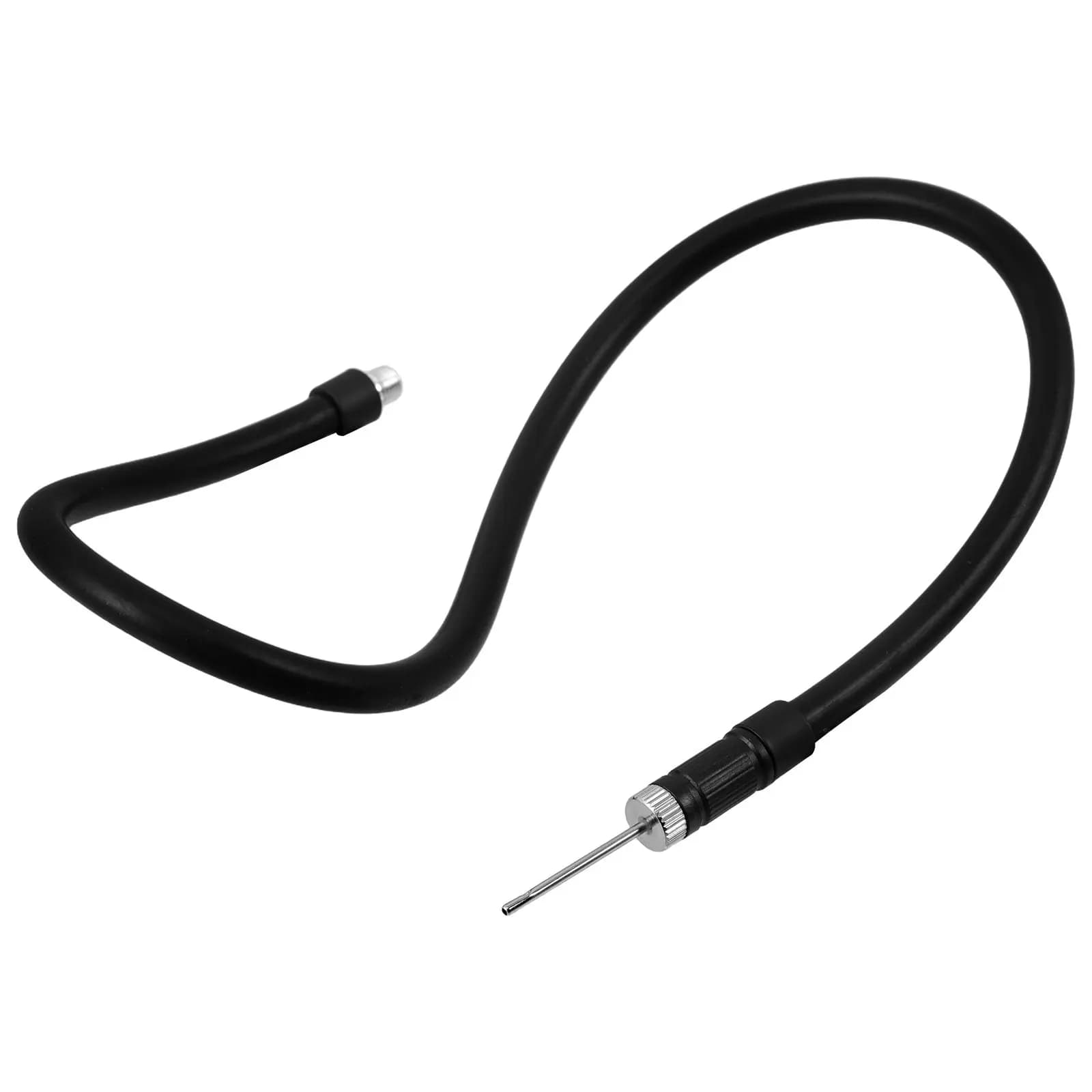 Set di Tubi per Gonfiaggio Pneumatici con Adattatore per Valvola Francese, Pompa Compressore d'Aria Portatile e Leggera per Auto, Biciclette e Moto