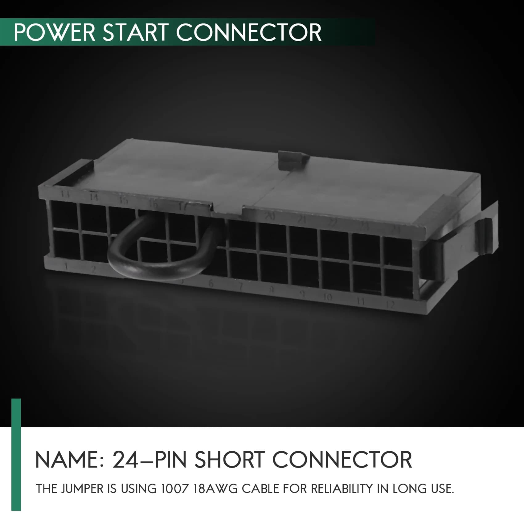 Strumento di Test per Alimentatore ATX a 4 Pin AY14 - Ponte di Collegamento PSU Senza Essere Collegato alla Scheda Madre