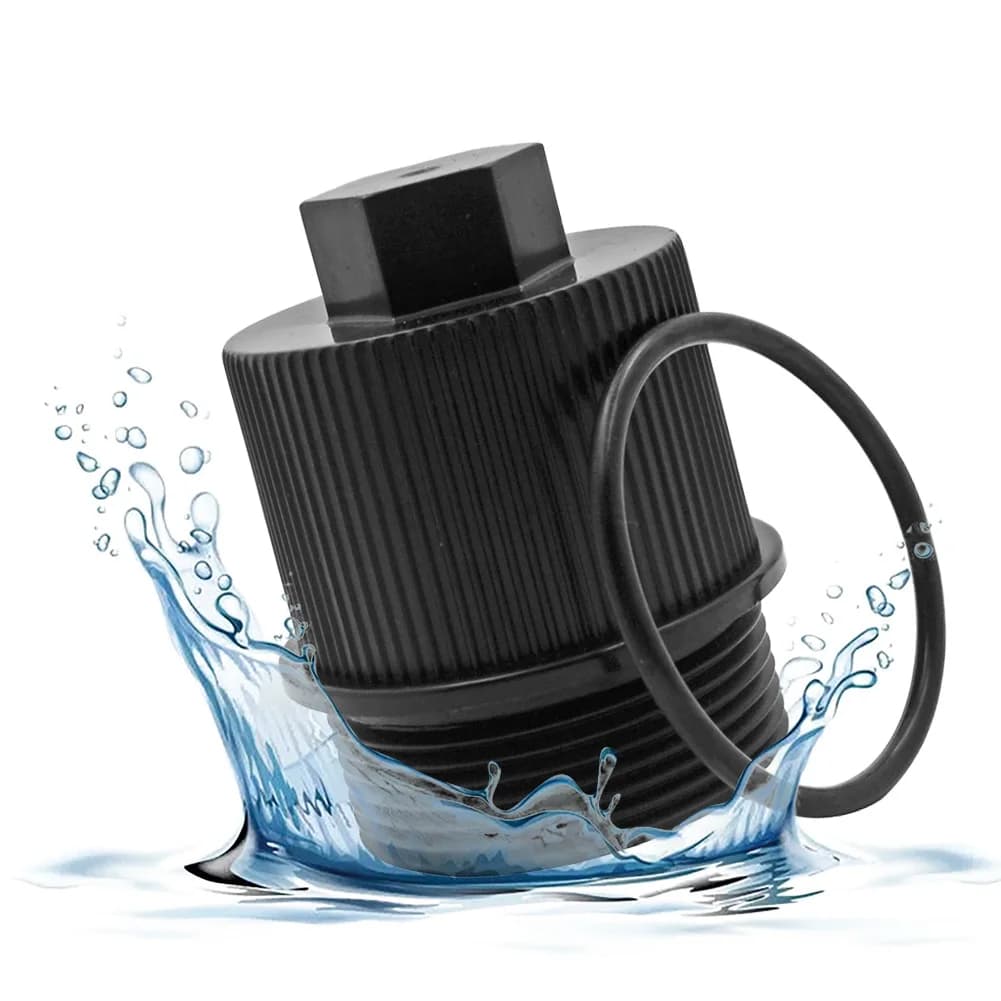 190030 Tappo di Scarico con Guarnizione O-Ring per Piscina, Compatibile con Pentair Clean & Clear Plus FNS Plus Quad DE