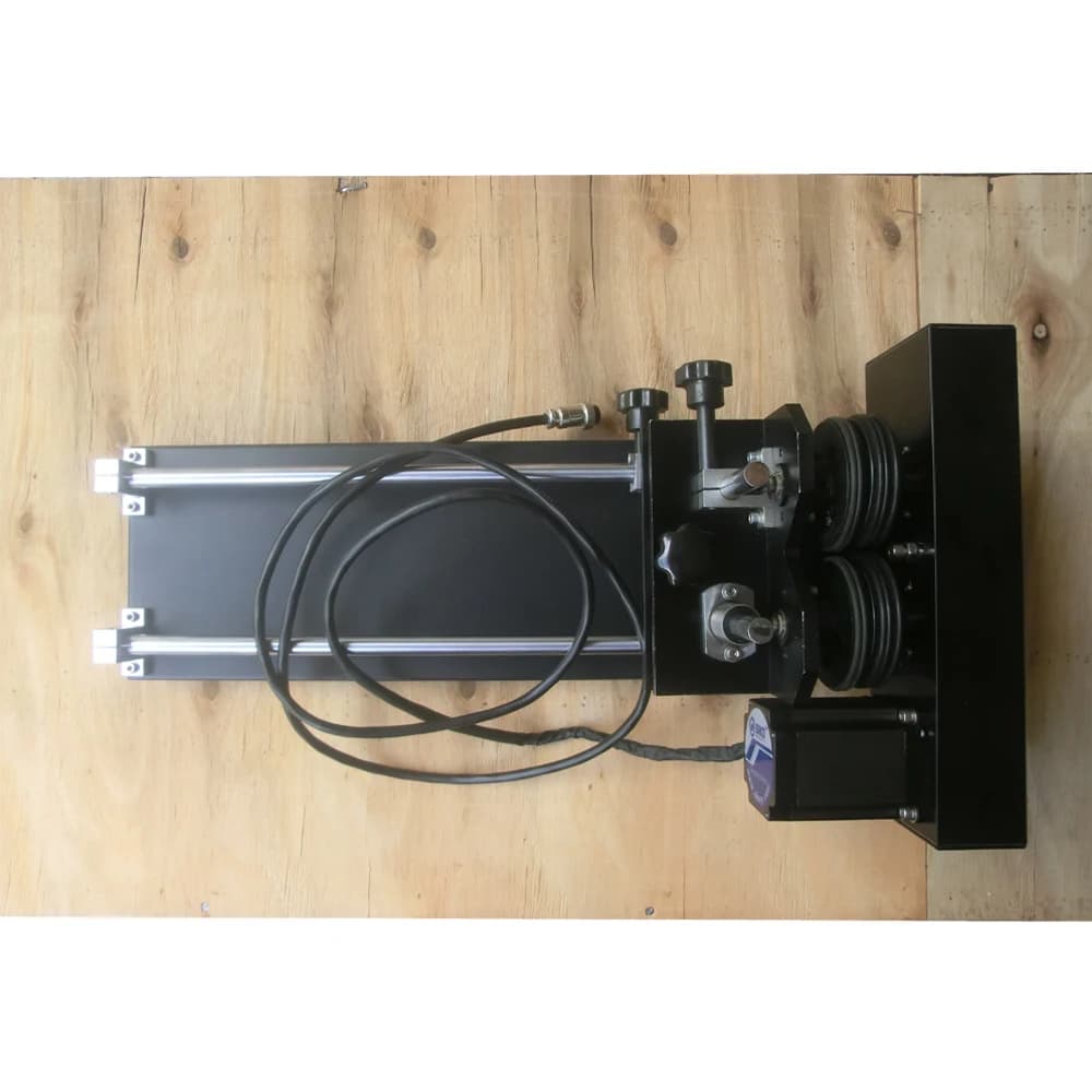 4 Wheel Circular Traction Laser Rotary Accessory Rotating Axis for Laser Engraving and Cutting Machine CO2