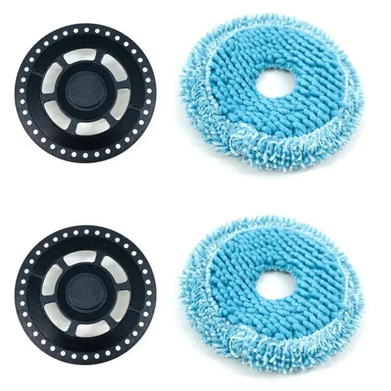 【SPECIAL OFFER】2X For Cecotec Conga 9990/9590 Vacuum Cleaner Accessories Mop Cloth And Holder Set For Efficient Cleaning