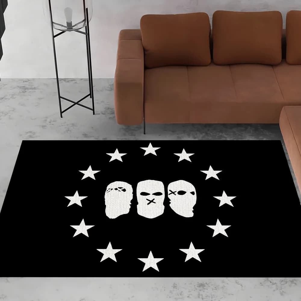 Tappetino per porta 47 Ingresso benvenuto Balcone Cool Bagno Pavimento O-Omerta Tappeto antiscivolo Tappeto per camera da letto Decorazione di moda per la casa