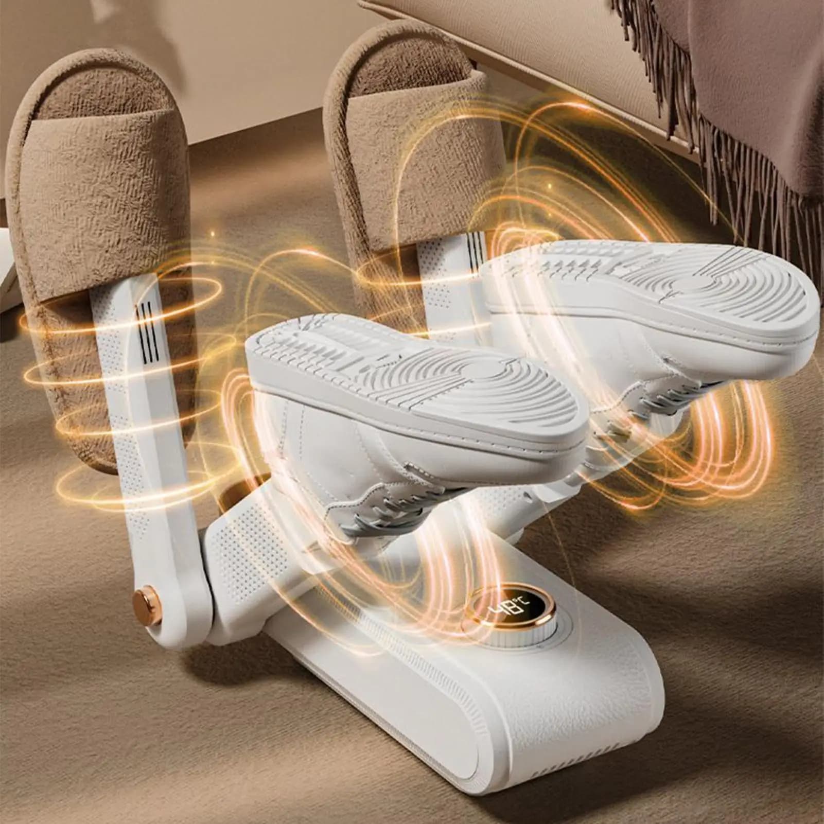 Dryer for gym shoes Heater with 3 level timer Dryer for folding gloves for rainy seasons Winter months Gym Open air Adventures Working sites