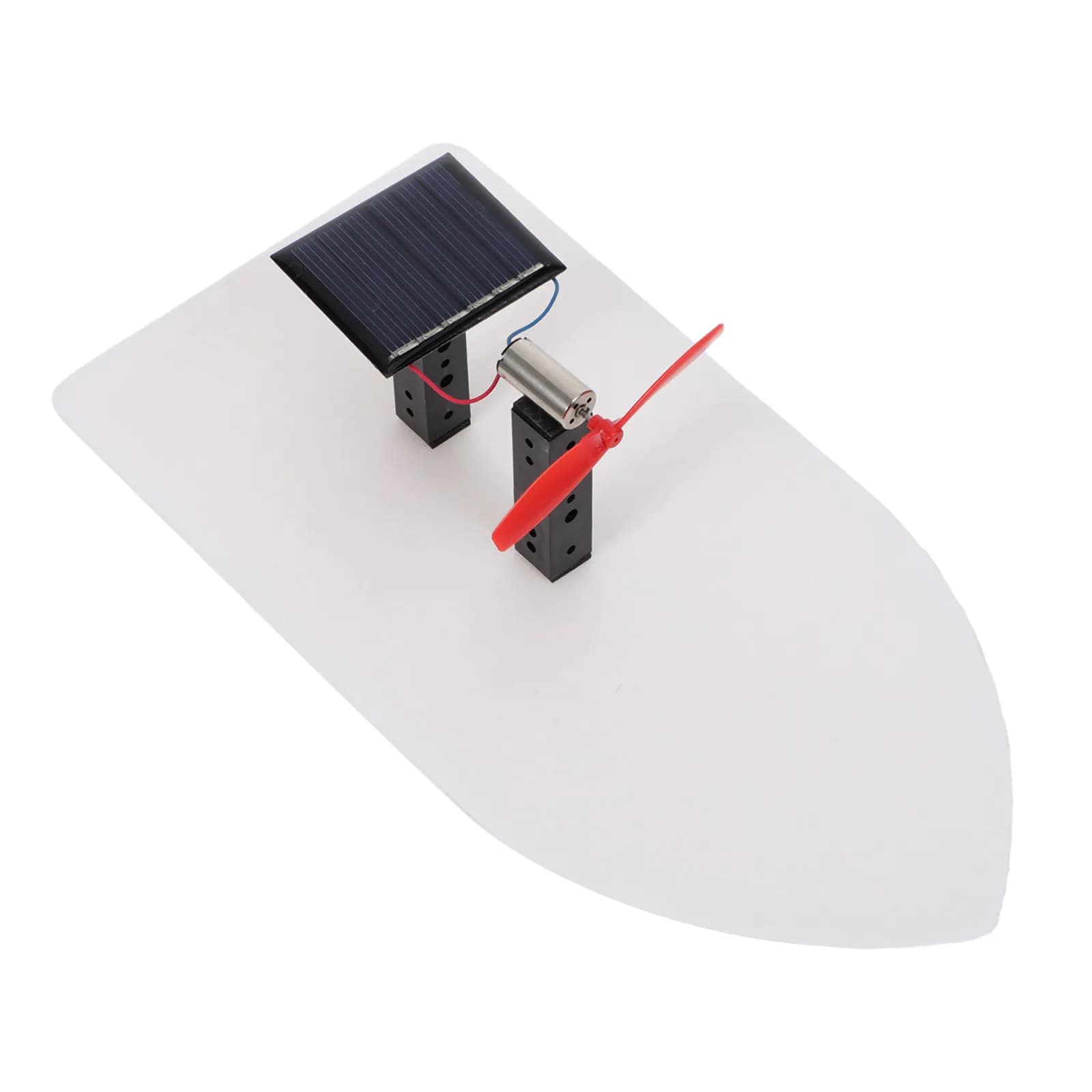 Kit Educativo per Bambini: Barca Solare Assemblabile - Esperimento Scientifico, Progetto Scolastico, Energia Rinnovabile, Esplorazione Fisica Divertente