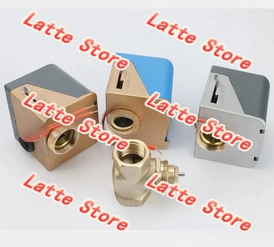 DN20 6-Port Electric Two-Way Valve for Central Air Conditioning Fan Coil Units