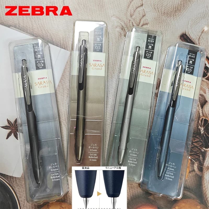 ZEBRA JJ57 Gel Ink Pen NewUpgrade SARASA Retro Limited 0.5 Bullet Tip Large Capacity Premium Japan Executive/Business Collection