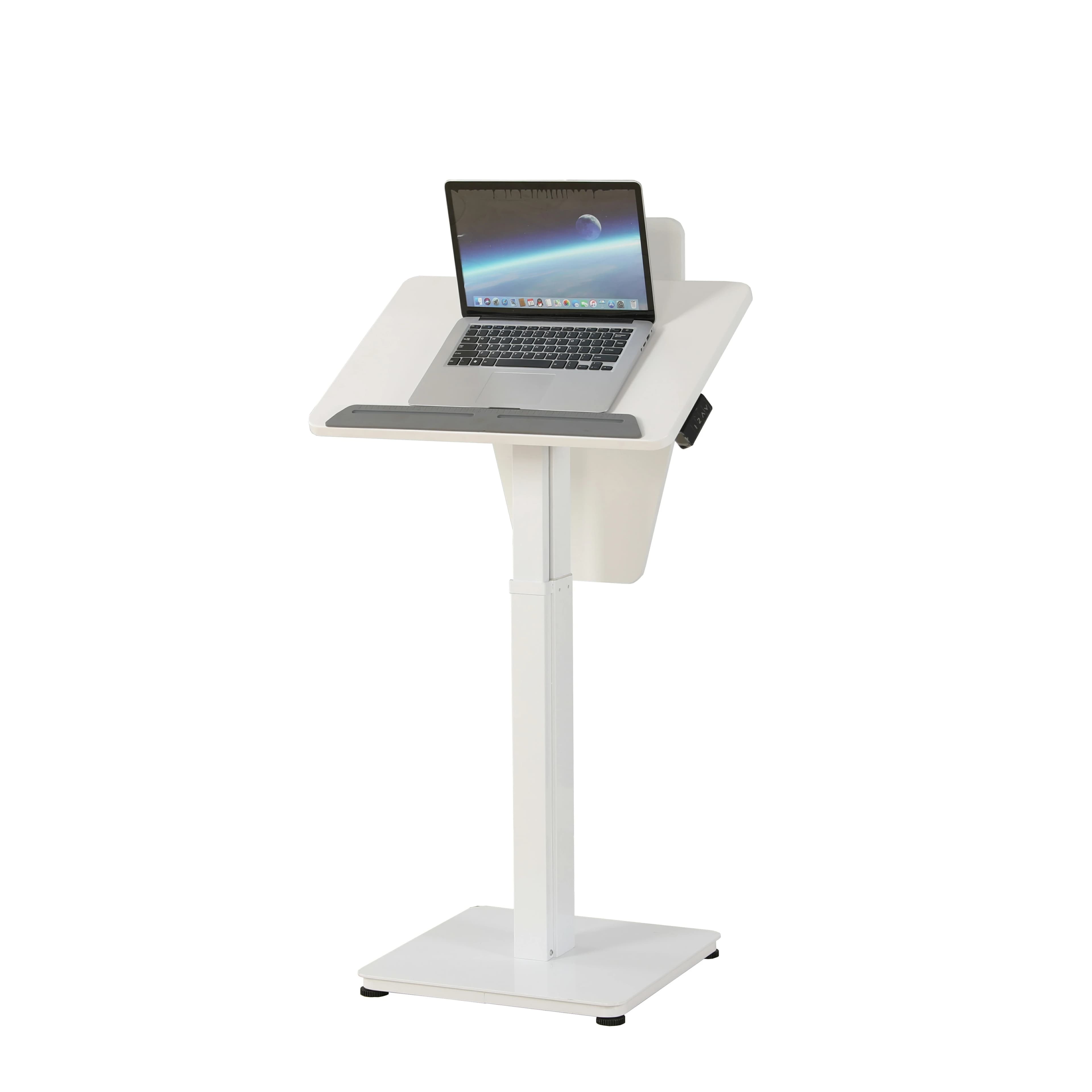 Supporto per Laptop Elettrico Regolabile in Altezza con Motore Singolo