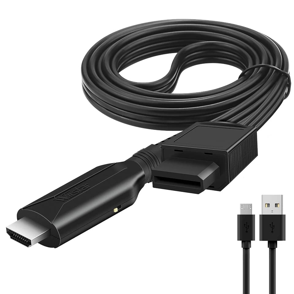 WII-compatible cable converter to HDMI HD 1080P Wii2HDMI Converter from WII to HDMI compatible for HDTV PC monitor display