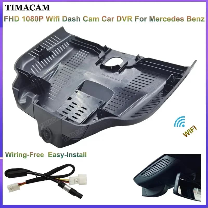 Plug and Play FHD 1080P WiFi DVR for Mercedes Benz Class A w177 A200 A220 A250 cla 35 45 amg 2019 2020 2021 2022 Dash Cam
