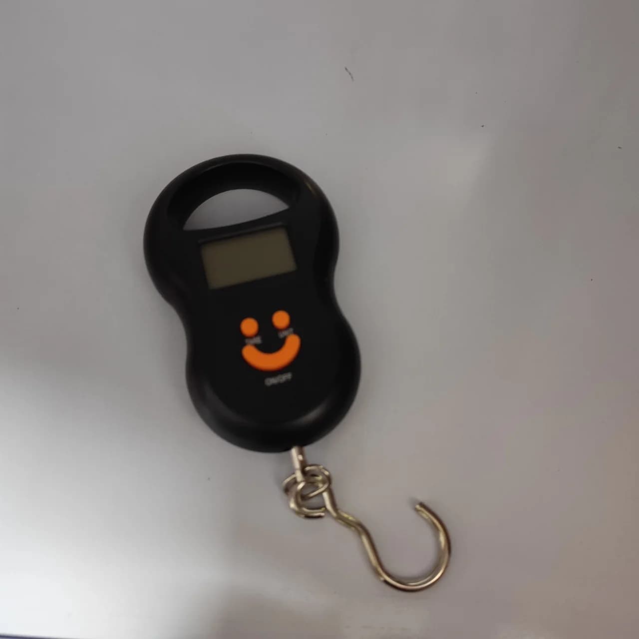 Bilancia Digitale Portatile Stabile da 40kg/50kg con Gancio per Bagagli e Pesca, con Retroilluminazione