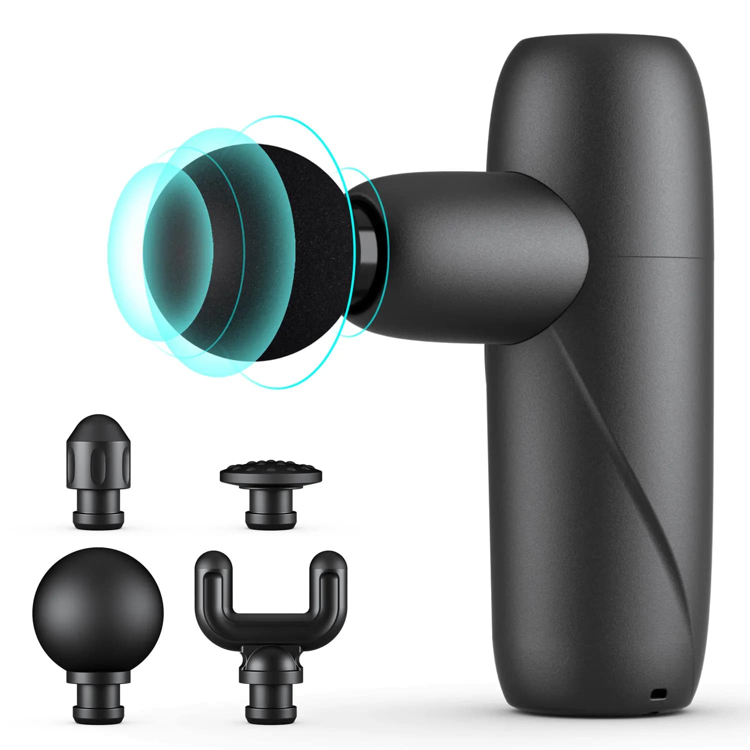 Mini massage gun with impeccable performance, pocket size, for deep fabrics, mini massage gun