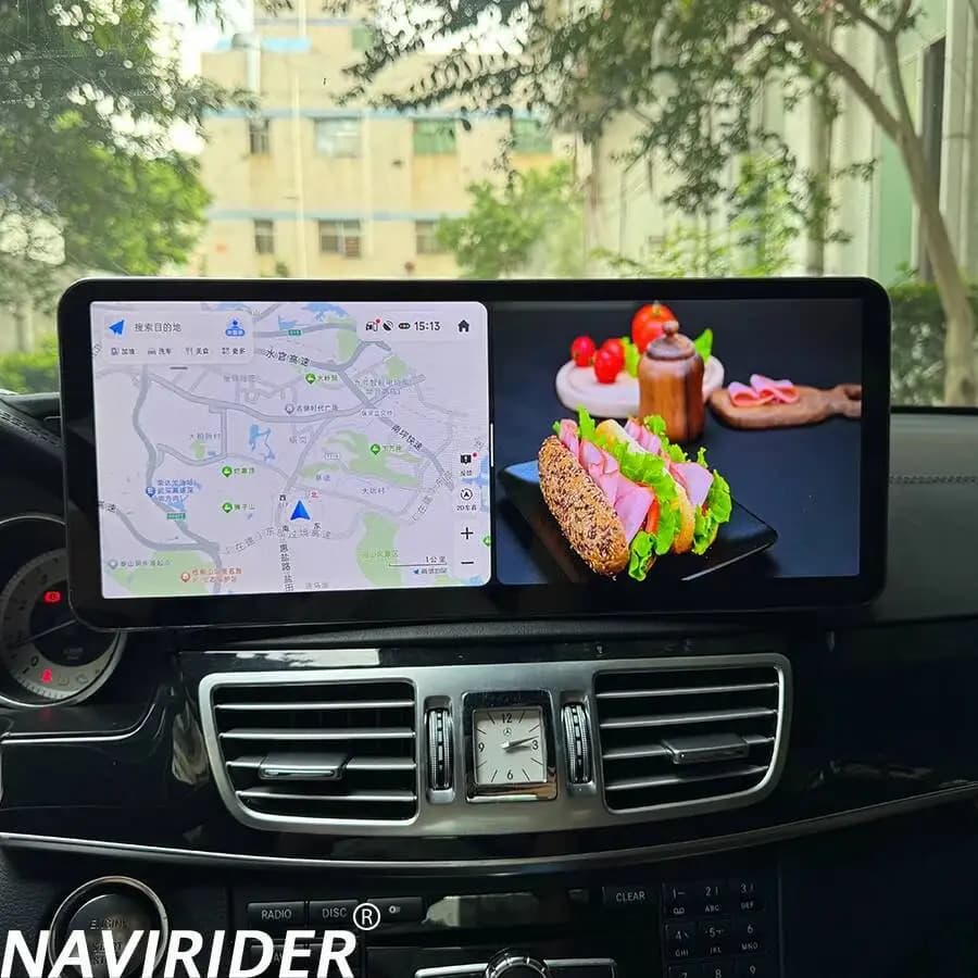 14.6 "Radio Per Auto 3200x1200 Qled Schermo Android Per Mercedes Benz Classe E W212 2015 2016 Lettore Multimediale di Navigazione GPS Carplay