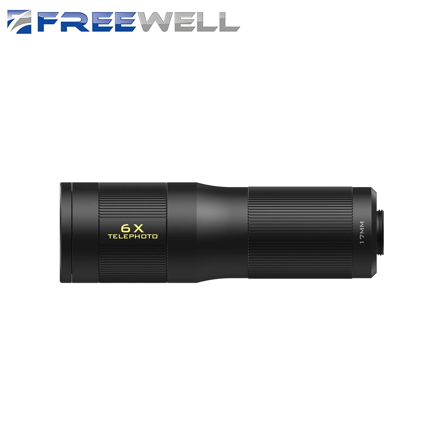 Obiettivo Teleobiettivo HD 6X Freewell Compatibile con Custodia per Telefono con Attacco da 17mm per iPhone 17/16/15/14/13 Pro e ProMax - Accessori Fotografici